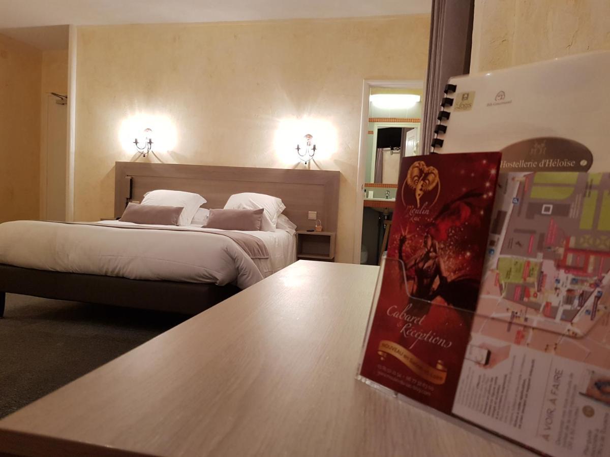 Hostellerie D'Heloise Logis Клюни Экстерьер фото